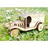 Dřevěná stavebnice Retro C-Cab Phaeton s vlastním nápisem 1:64