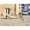 Dřevěná stavebnice Red Baron Trike 1:43