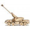 Dřevěná stavebnice Houfnice Dita Excalibur Army 1:64