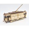 Tramvaje "Černá Máry" 1:64 – sestavený dřevěný model