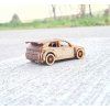 Škoda Fabia RS Rally2 1:43 – sestavený dřevěný model
