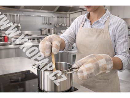 Kuchyňské chňapky beige s magnetem