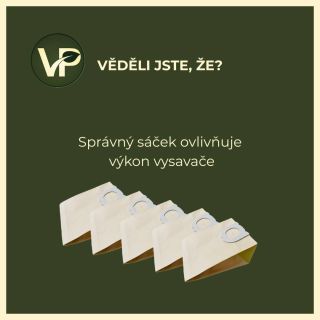 Sáček do vysavače není jen místo, kam se ukládá prach. Je to klíčová filtrační součást, která má zásadní vliv na správné...