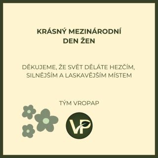 Dnes chceme popřát všem ženám krásný Mezinárodní den žen. Ať je váš den plný radosti, pohody, úsměvů a milých gest....