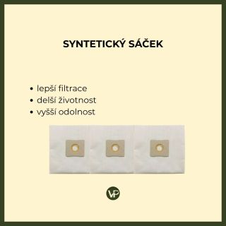 Nevíte, jaký sáček do vysavače vybrat? 🤔 Papírový nebo syntetický, každý má své výhody. 👉 Nejste si jistí, který je pro...