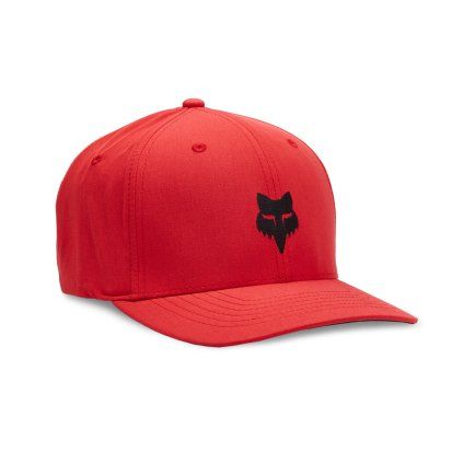 Pánská čepice Fox Fox Head Select Flexfit Hat - Flame Red