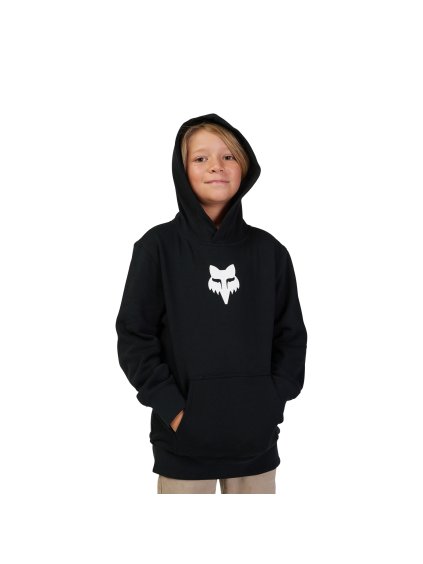 Dětská mikina Fox Yth Legacy Fleece Po - Black (Velikost YL)