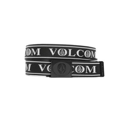 Pánský pásek Volcom Oh Stone Web Belt - Black