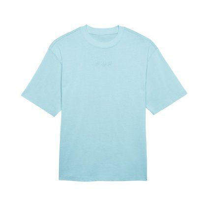Pánské triko Fox Wordmark Ov Ss Tee - Light Blue