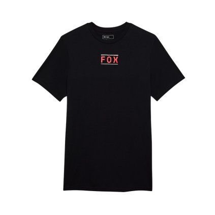 Pánské triko Fox Race Spec Ss Prem Tee - Black