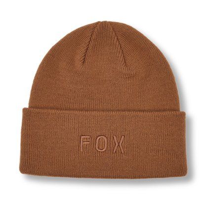 Dámský kulich Fox Wordmark Beanie - Walnut
