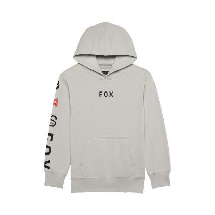 Dětská mikina Fox Yth Race Spec Fleece Po - Light Grey