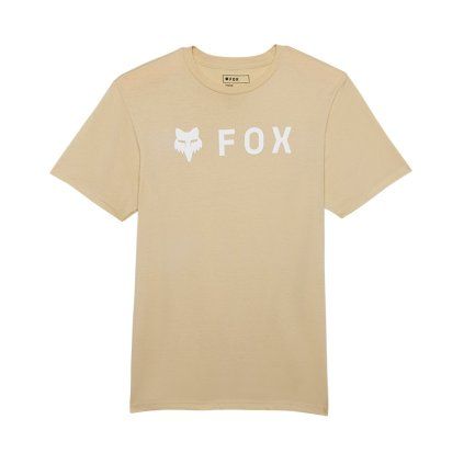 Pánské triko Fox Absolute Ss Prem Tee - Cream