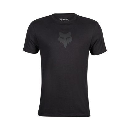 Pánské triko Fox Fox Head Ss Prem Tee - Black/Black