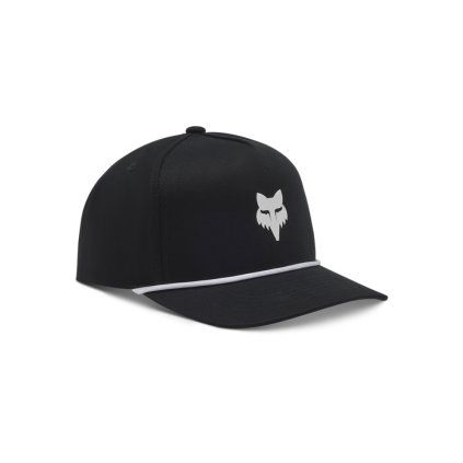 Pánská kšiltovka Fox Fox Head Rope Hat - Black