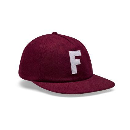 Pánská kšiltovka Fox Big F Adjustable Wool Hat - Rust