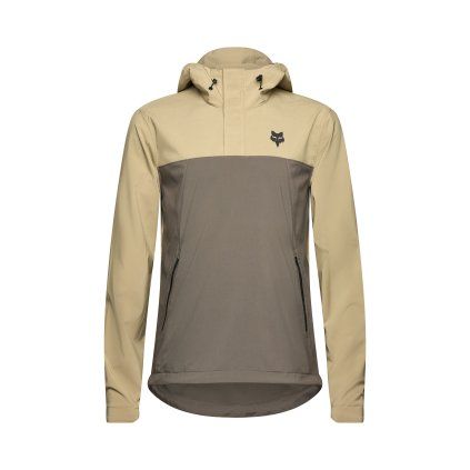 Pánská cyklo mikina Fox Ranger Wind Pullover - Sand
