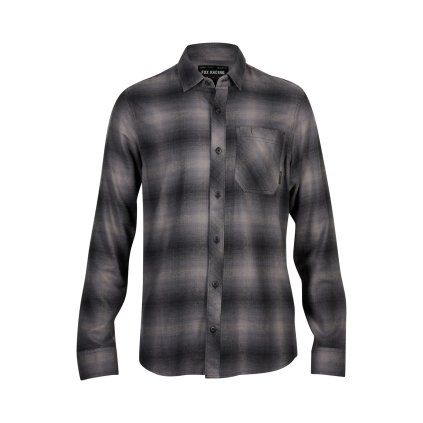 Pánská košile Fox Survivalist Stretch Flannel - Black