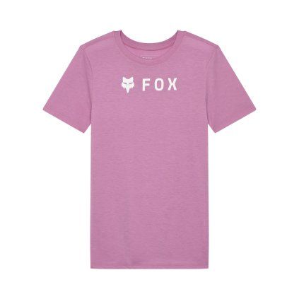 Dámské triko Fox W Absolute Ss Tech Tee - Purple Haze