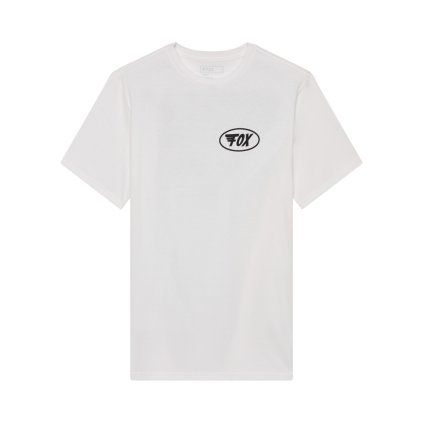 Pánské triko Fox Fox Wing Ss Prem Tee - Optic White