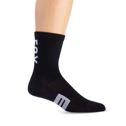Cyklo ponožky Fox 6" Flexair Merino Sock - Black