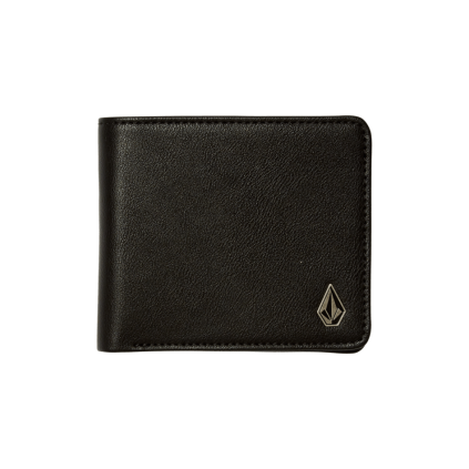Peněženka Volcom Slim Stone Pu Wallet L - Black