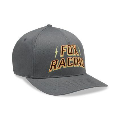 Pánská kšiltovka Fox Storm Flexfit Hat - Pewter