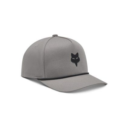 Pánská kšiltovka Fox Fox Head Rope Hat - Steel Grey