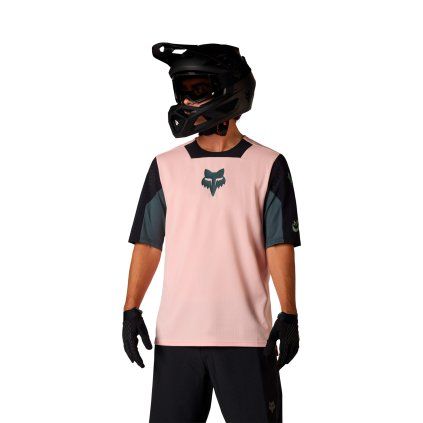 Pánský cyklo dres Fox Defend Ss Jersey Creation - Blush