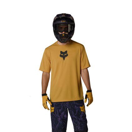 Pánský cyklo dres Fox Ranger Ss Jersey Fox Head - Bronze