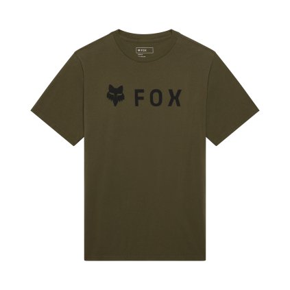 Pánské triko Fox Absolute 195 Original Ss Tee - Olive Green