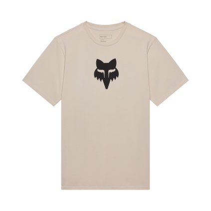 Pánské triko Fox Vision 195 Original Ss Tee - Chalk