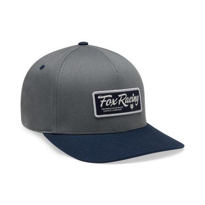Pánská kšiltovka Fox Fuel Flexfit Hat - Pewter