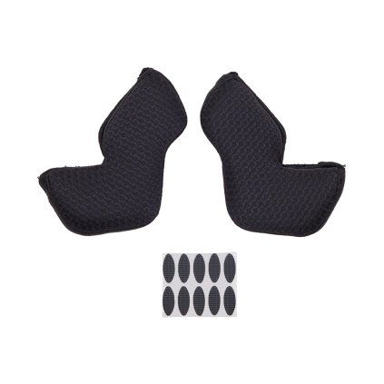 Náhradní vycpávky Fox 23 Dropframe Pro Std Cheekpads (Barva Black)