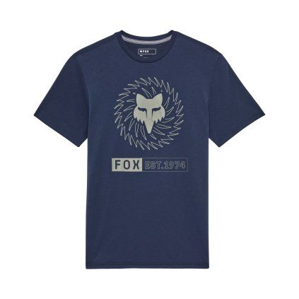Pánské triko Fox Kairos Ss Tech Tee (Velikost XL, Barva Midnight)