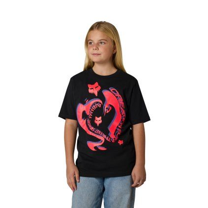 Dětské triko Fox Yth Vision Ss Tee (Velikost YM)