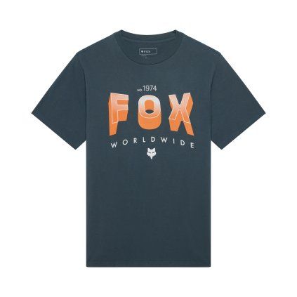 Pánské triko Fox Block 195 Orig Ss Tee (Velikost 2X)