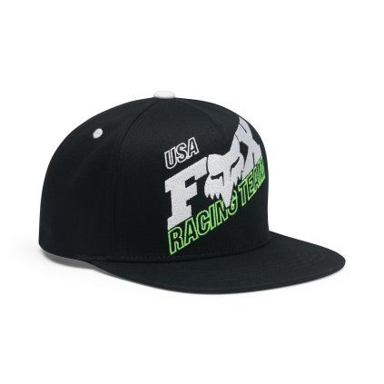 Dětská čepice Fox Yth Coldpress Snapback - Black