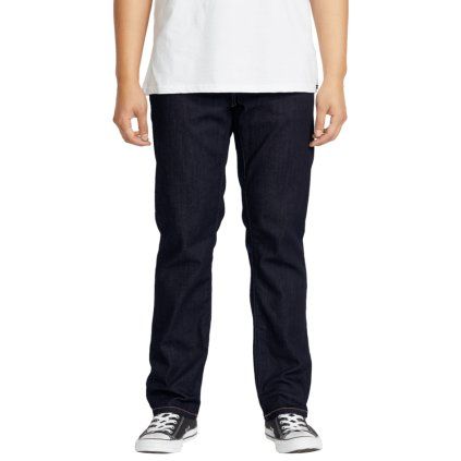 Pánské kalhoty Volcom Solver Denim (Velikost 34/38, Barva Rinse)