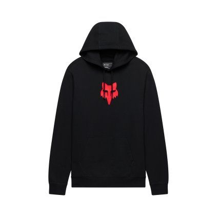 Pánská mikina Fox Fox Head Flc Po - Black/Red