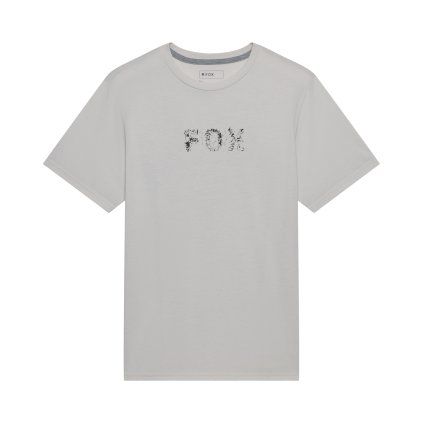 Pánské triko Fox Slowburn Dri-Release Ss Tee - Light Grey