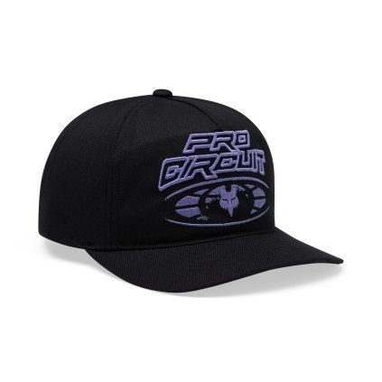Pánská kšiltovka Fox Pro Circuit Snapback Hat - Black