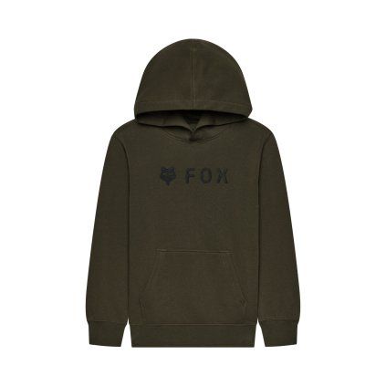 Dětská mikina Fox Yth Absolute Fleece Po - Olive Green