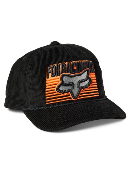 8628 panska ksiltovka fox carv snapback hat black