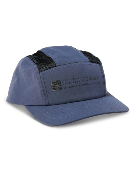 8310 panska ksiltovka fox know no bounds 5 panel hat deep cobalt