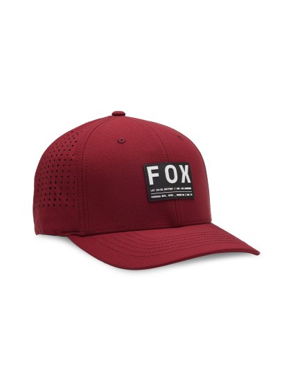Pánská kšiltovka Fox Non Stop Tech Flexfit - Scarlet (Velikost L/XL)