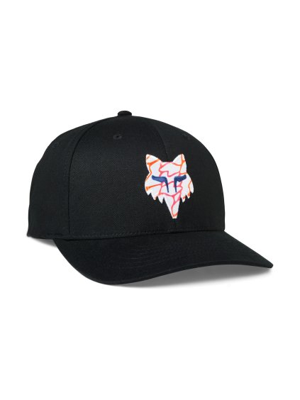 Pánská kšiltovka Fox Ryvr Flexfit Hat - Black (Velikost L/XL)
