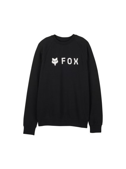 Pánská mikina Fox Absolute Fleece Crew - Black (Velikost 2X)