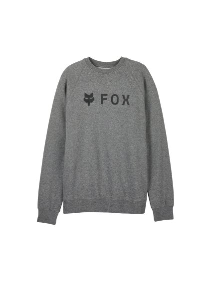 Pánská mikina Fox Absolute Fleece Crew - Heather Graphite (Velikost 2X)