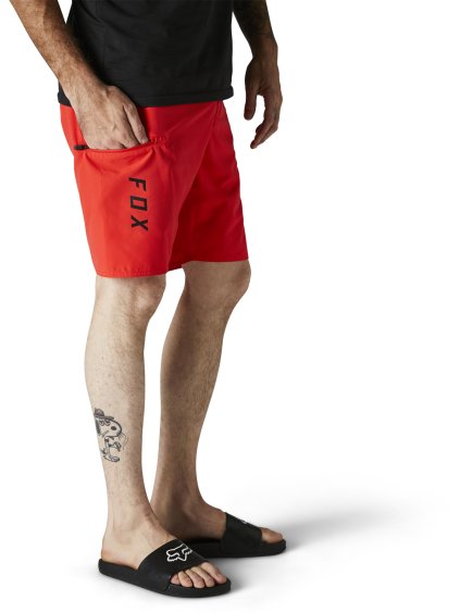 Pánské plavky Fox Overhead Boardshort Fhe 18" Fluo Red